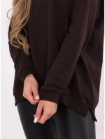 Mikina RV BL 5850.11X tmavohnedá Mikina RV BL 5850.11X tmavohnedá
