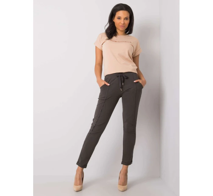 Tepláky RV DR 6437.18 tmavá khaki Tepláky RV DR 6437.18 tmavá khaki