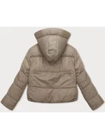 Béžová dámska zimná páperová bunda J Style (16M9188-62) Béžová dámska zimná páperová bunda J Style (16M9188-62)