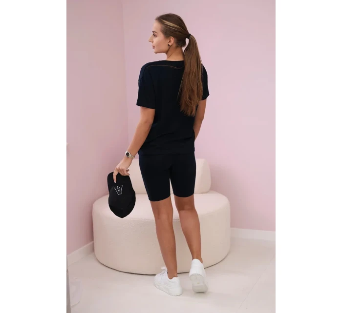 Súprava námornícky top+legíny