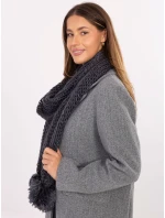 Šál AT SZ S 2203.87 tmavo šedý Šál AT SZ S 2203.87 tmavo šedý