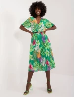 Sukienka DHJ SK  zielony model 20105293 - FPrice