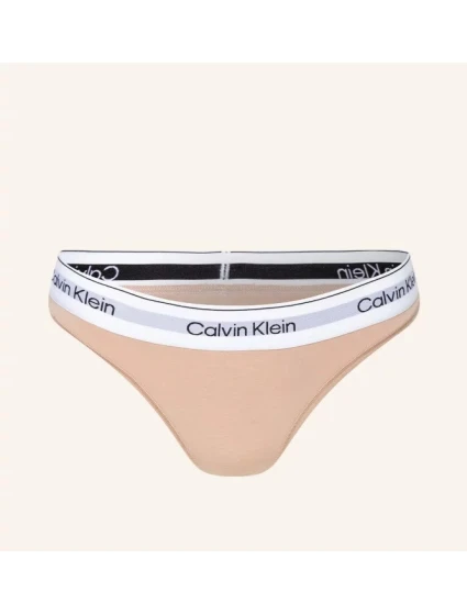 Dámske tangá QF7050E 7NS Beige - Calvin Klein Dámske tangá QF7050E 7NS Beige - Calvin Klein