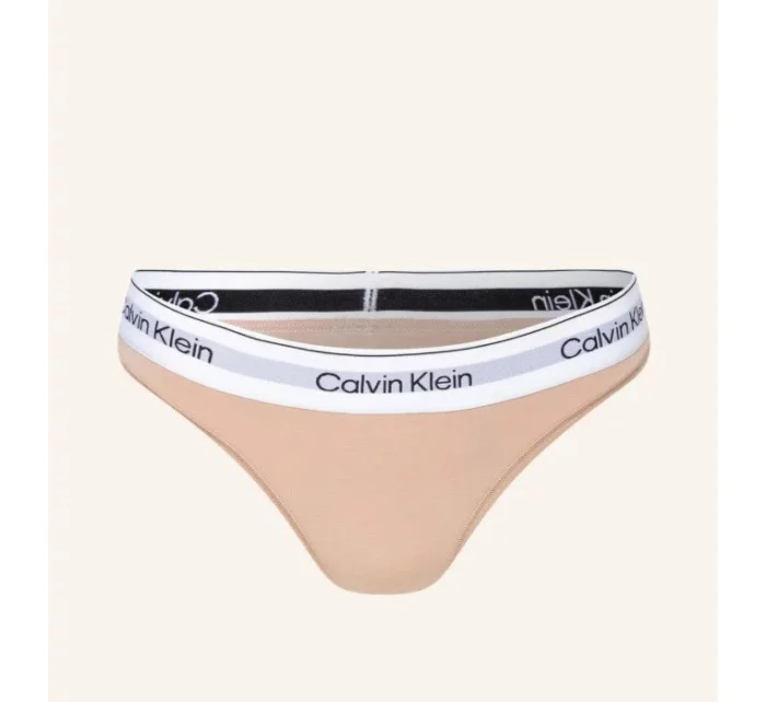 Dámske tangá QF7050E 7NS Beige - Calvin Klein Dámske tangá QF7050E 7NS Beige - Calvin Klein