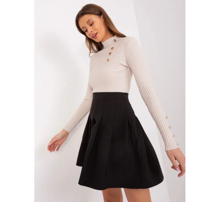 Dámská sukně model 20913285 černá - FPrice