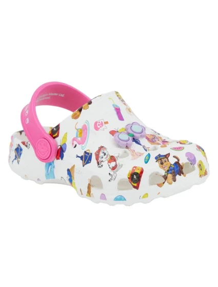 Dětské žabky Little Frog Jr model 21103436 Bílá mix - Coqui