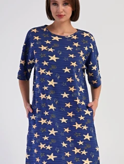 Dámské domácí šaty s tříčtvrtečním rukávem model 21417138 - Vienetta