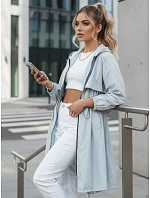 Dámska bunda parka WOLINA modrá FashionStreet TY4153