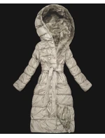 Zimowa kurtka  beżowa model 21761277 - MINORITY