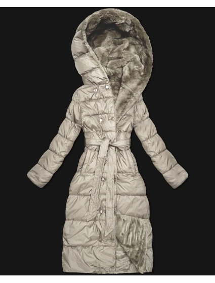 Zimowa kurtka  beżowa model 21761277 - MINORITY