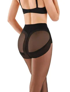 Dámske pančuchové nohavice 1201 Secred push up čierne - GABRIELLA