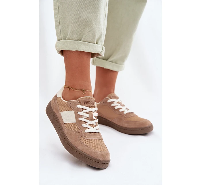 Dámské tenisky Big Star TT274177 béžové Dámské tenisky Big Star TT274177 béžové