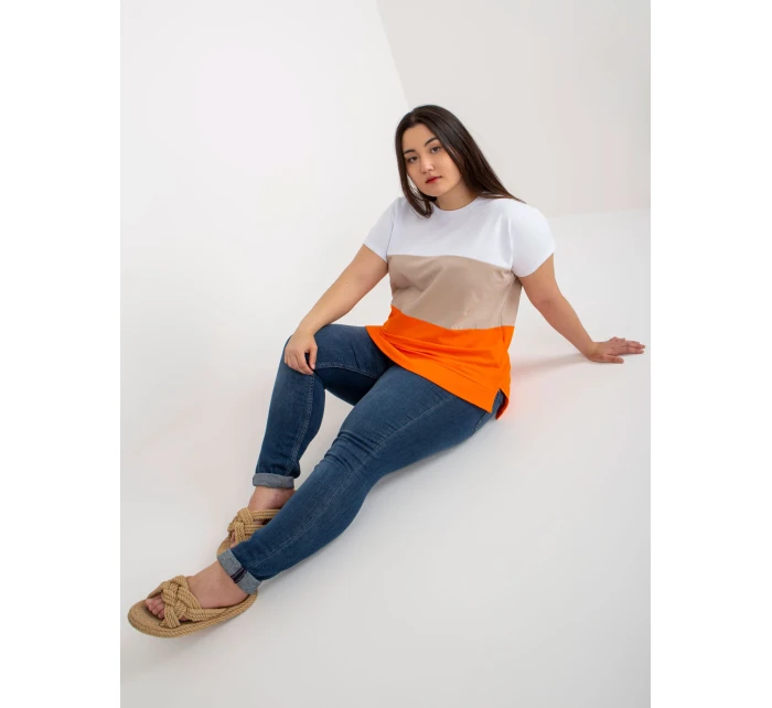 Blúzka RV BZ 8778.48 oranžová