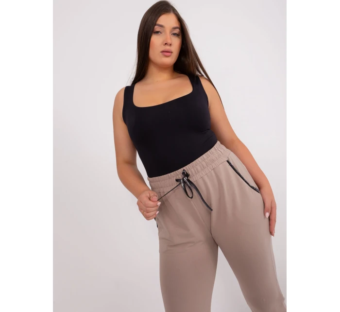 Tepláky RV DR 4765.52 béžová