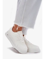 Dámské nízké tenisky Big Star – bílé | HI-POLY SYSTEM Dámské nízké tenisky Big Star – bílé | HI-POLY SYSTEM