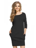 Dámske šaty T181/4 Black - Tessita Dámske šaty T181/4 Black - Tessita