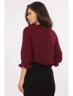 Sveter s gombíkmi model 216109 Taliansko Moda