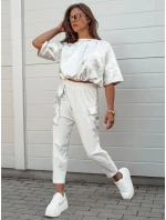 FashionStreet ecru dámsky set BIRWEETS AY1052