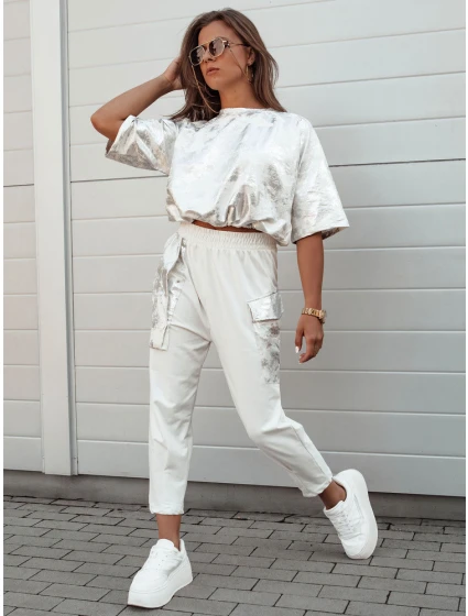 FashionStreet ecru dámsky set BIRWEETS AY1052