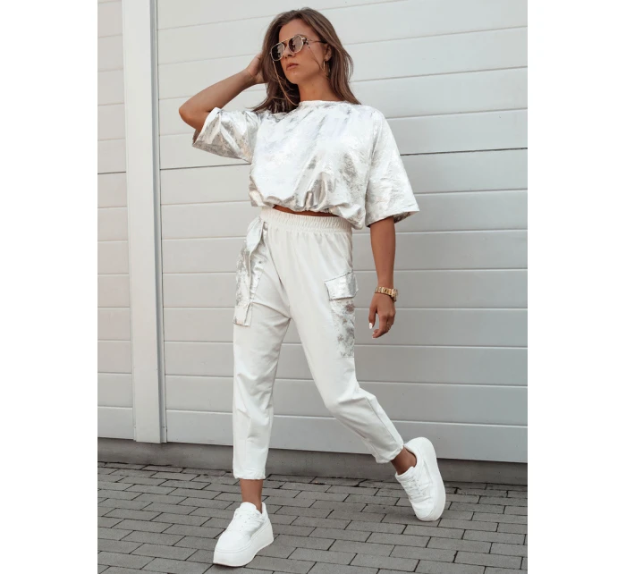 FashionStreet ecru dámsky set BIRWEETS AY1052