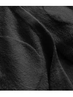 Dlhý čierny vlnený prehoz cez oblečenie typu "alpaka" s kapucňou (908) Dlhý čierny vlnený prehoz cez oblečenie typu "alpaka" s kapucňou (908)