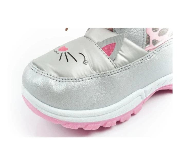 dětské zimní sněhové boty  teplé pro dívky model 21813343 - Leomil