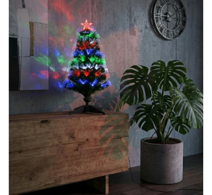 DEKORATÍVNY VIANOČNÝ STROMČEK VIACFAREBNÝ 90CM