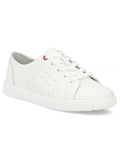 Dámské bílé kožené polobotky Filippo DP7556 dámské