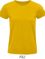 SOL'S Pioneer Women Dámske tričko z bio bavlny 25.3579 gold