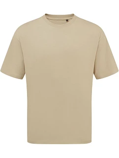PR 020 Těžké unisex oversize tričko khaki model 22461914 - Premier