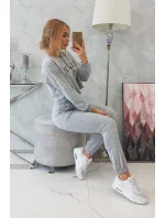 Atlanta šedá sada s potlačou Atlanta šedá sada s potlačou