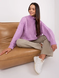 Sweter AT SW model 18909343 jasny fioletowy - FPrice