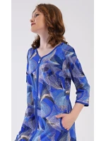 Dámske domáce šaty s trojštvrťovými rukávmi Eliza
