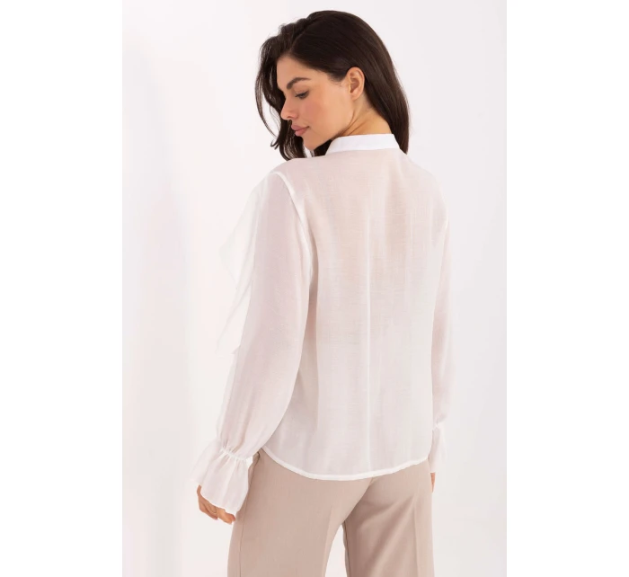 Košeľa s dlhým rukávom model 218416 Rue Paris