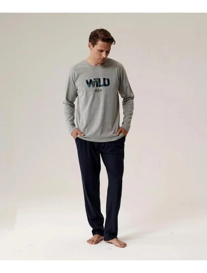 Atlantic NMP-392 dlhé/r S-2XL pánske pyžamo Atlantic NMP-392 dlhé/r S-2XL pánske pyžamo