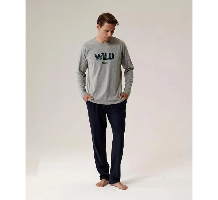 Atlantic NMP-392 dlhé/r S-2XL pánske pyžamo Atlantic NMP-392 dlhé/r S-2XL pánske pyžamo