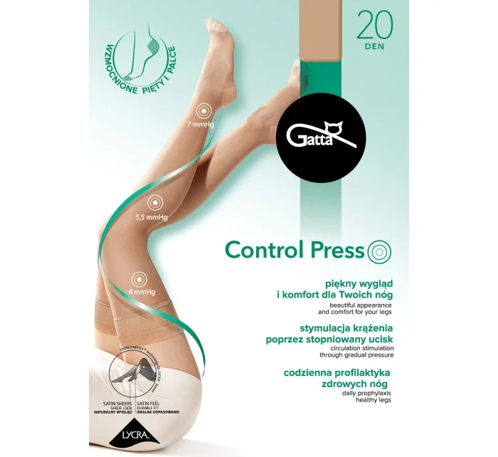 Dámske pančuchy Gatta Control Press 20 den