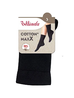 Dámske bavlnené ponožky COTTON MAXX LADIES SOCKS - Bellinda - čierna