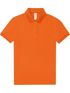 B&C My Polo 210 /women Dámske polo tričko z hrubej bavlny 01.W463 čisto oranžové