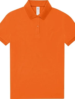 B&C My Polo 210 /women Dámske polo tričko z hrubej bavlny 01.W463 čisto oranžové