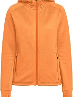 Tenson TXlite Hoodie Zip Women Dámska mikina s kapucňou 84.7402 tmavooranžová