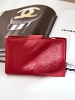 Damski Portfel Z Eko Skóry Czerwony Isamille