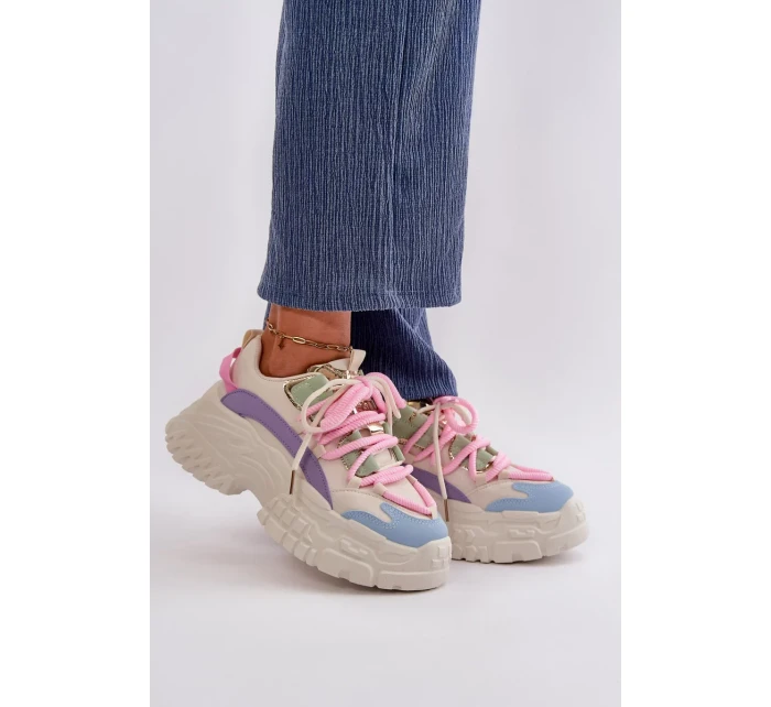 Dámske tenisky na pevnej podrážke viacfarebné Nevela Dámske tenisky na pevnej podrážke viacfarebné Nevela