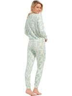 Dámske pyžamo 88232-800-2 zelenobiele - Pastunette