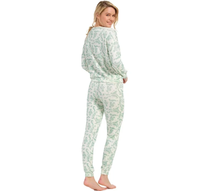 Dámske pyžamo 88232-800-2 zelenobiele - Pastunette Dámske pyžamo 88232-800-2 zelenobiele - Pastunette