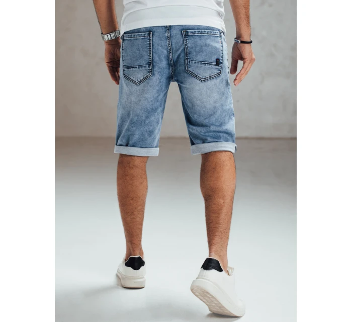 Pánske modré džínsové šortky FashionStreet SX2551