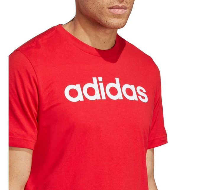 Tričko adidas Essentials Single Jersey Linear Embroidered Logo M IC9278 men