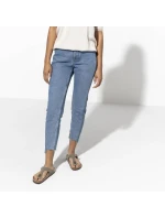 Birkenstock dámske úzke žabky Gizeh Stone Birko-Flor sivé (0043393)