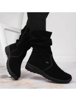 RIEKER W RKR130 zateplené kožené čižmy RIEKER W RKR130 zateplené kožené čižmy