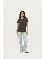 SOL'S Prime Women Dámské piqué polo z těžké bavlny model 22409488 black SOL'S Prime Women Dámské piqué polo z těžké bavlny model 22409488 black